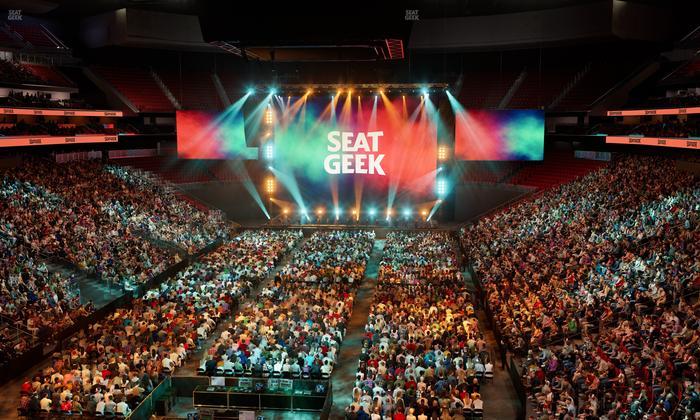 Prudential Center - Section Loft Loge Box 8 Seat View