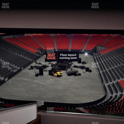 Prudential Center - Section Loft Loge Box 8 Seat View