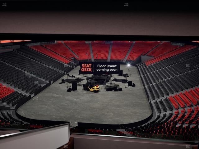 Prudential Center - Section Loft Loge Box 8 Seat View