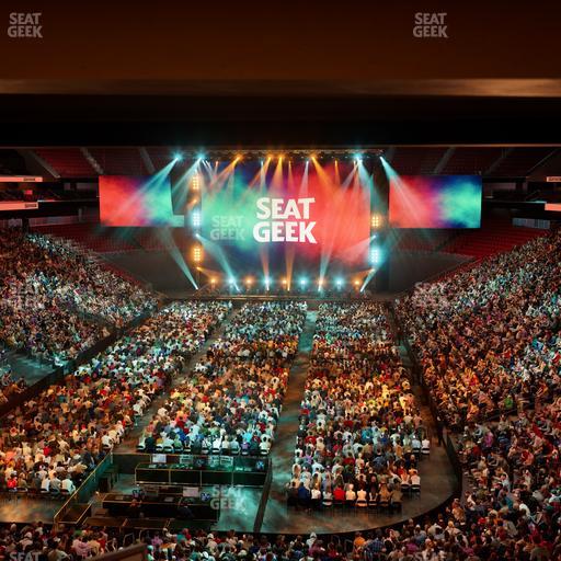 Prudential Center - Section Loft Loge Box 8 Seat View