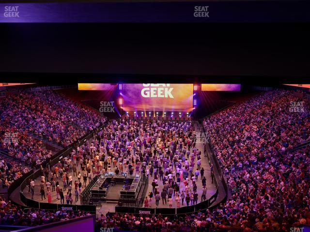 Prudential Center - Section Loft Loge Box 8 Seat View