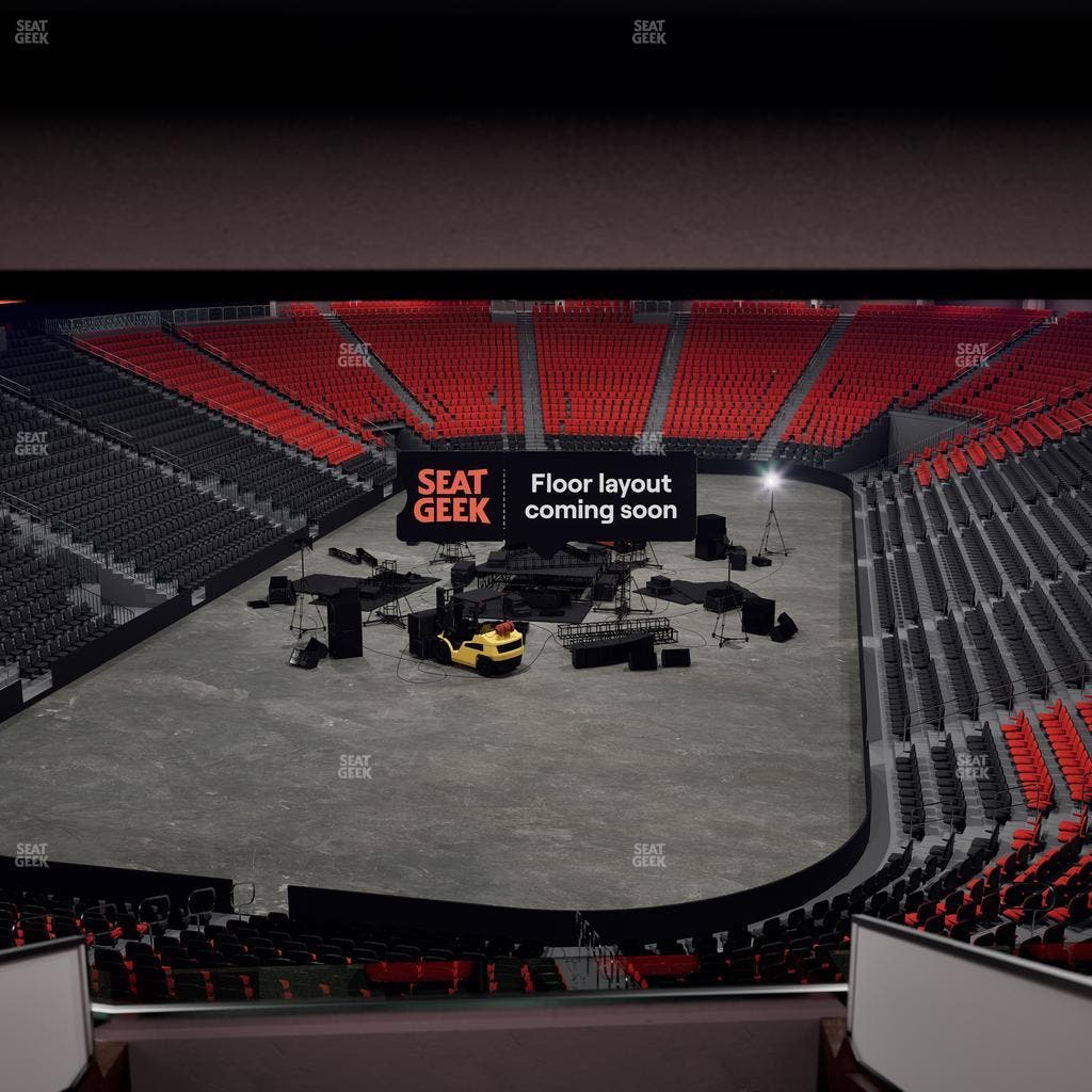 Prudential Center - Section Loft Loge Box 9 Seat View