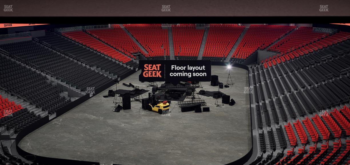 Prudential Center - Section Loft Loge Box 9 Seat View