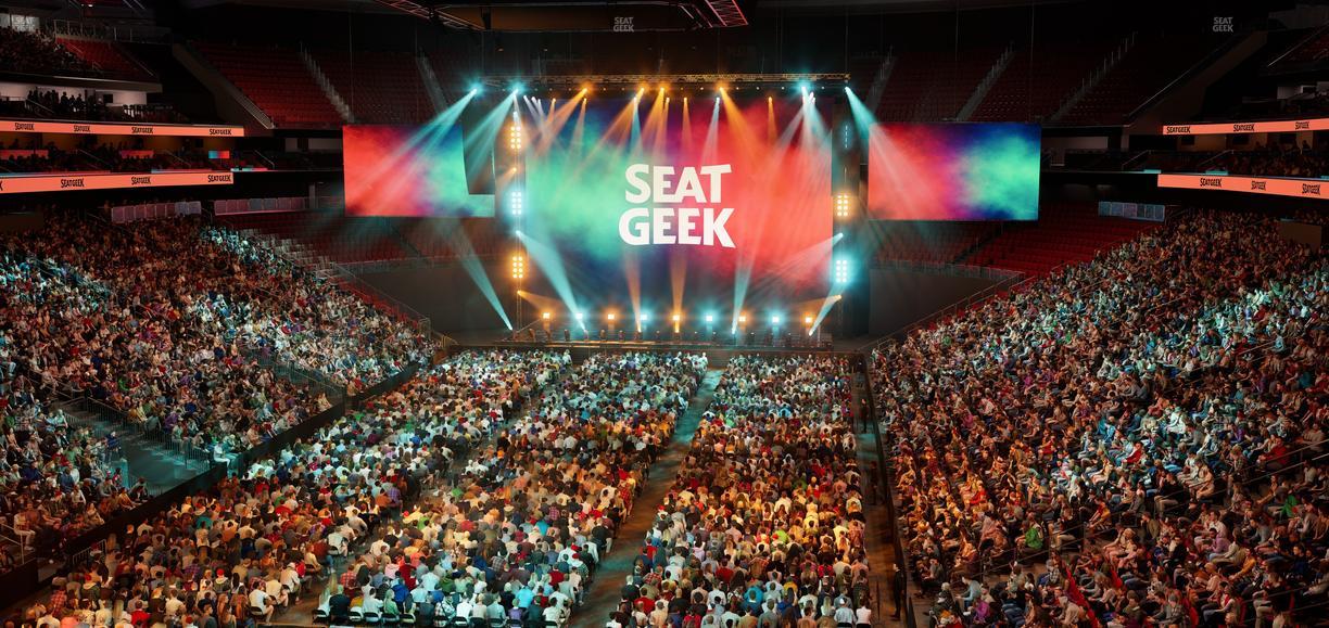 Prudential Center - Section Loft Loge Box 9 Seat View