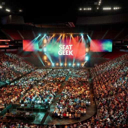 Prudential Center - Section Loft Loge Box 9 Seat View