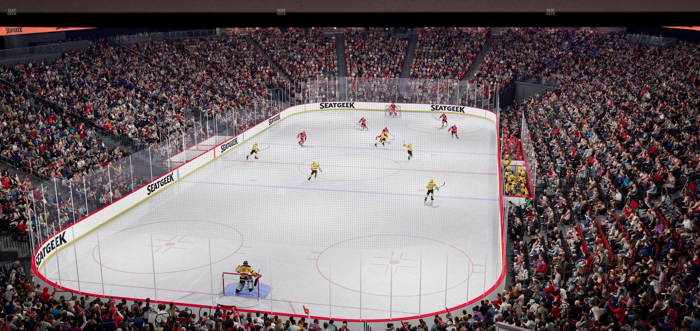 Prudential Center - Section Loft Loge Box 9 Seat View