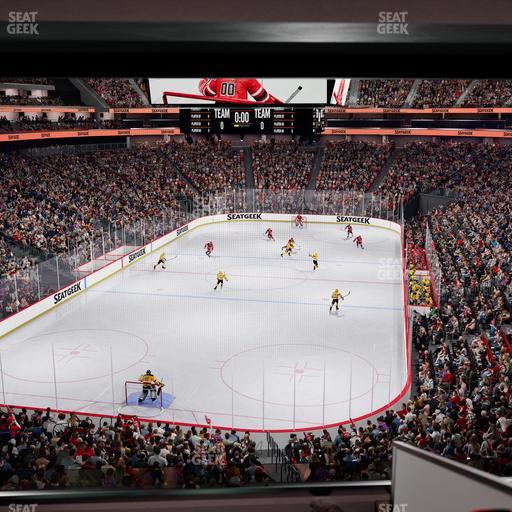 Prudential Center - Section Loft Loge Box 9 Seat View