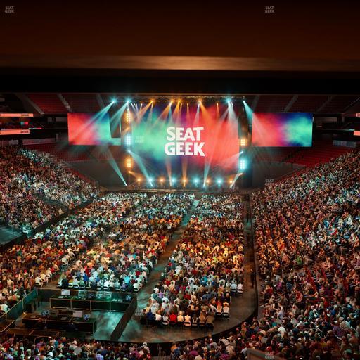 Prudential Center - Section Loft Loge Box 9 Seat View