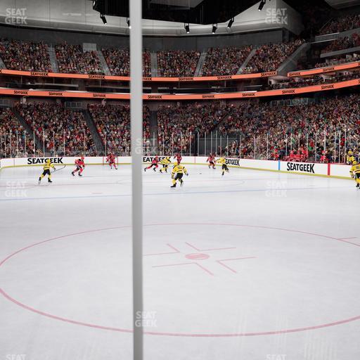 Prudential Center - Section Pl 1 Seat View