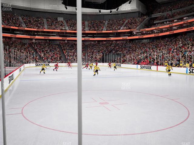 Prudential Center - Section Pl 1 Seat View