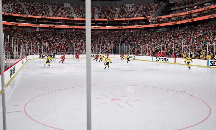 Prudential Center - Section Pl 1 Seat View