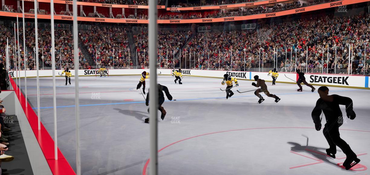 Prudential Center - Section Pl 11 Seat View