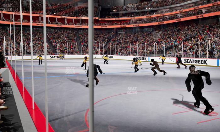 Prudential Center - Section Pl 11 Seat View