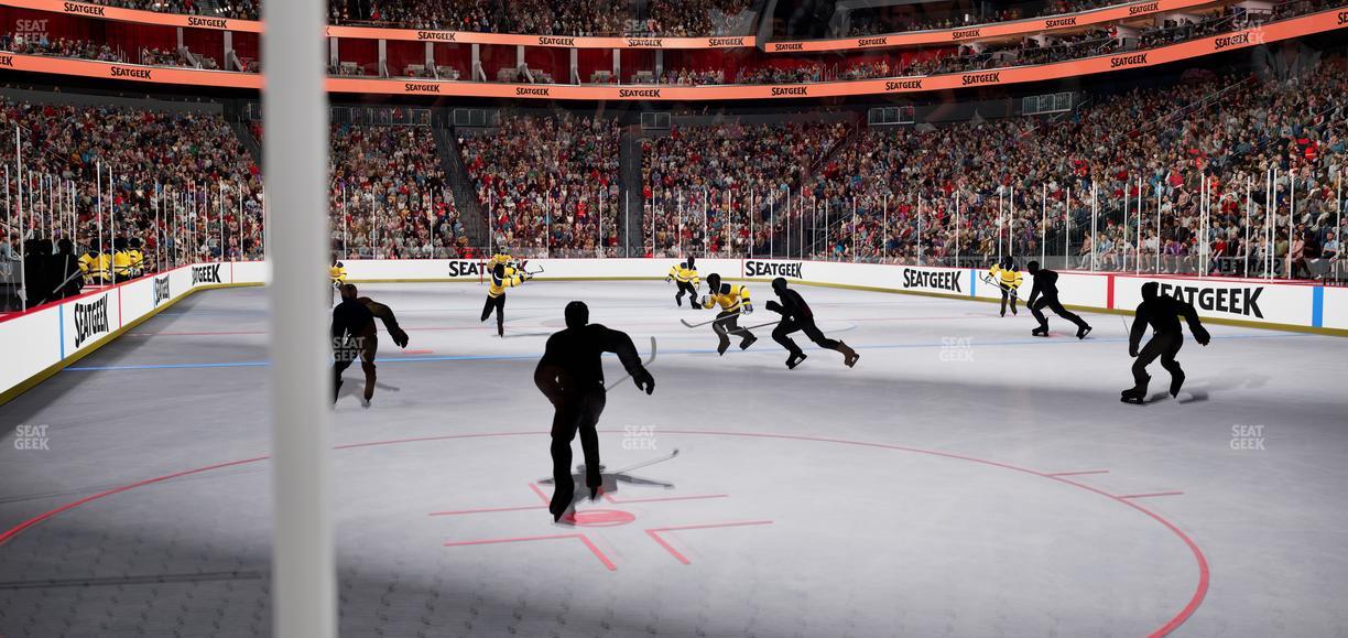 Prudential Center - Section Pl 12 Seat View