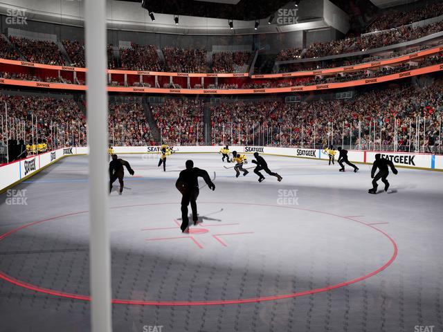 Prudential Center - Section Pl 12 Seat View