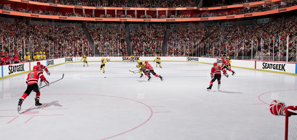 Prudential Center - Section Pl 13 Seat View