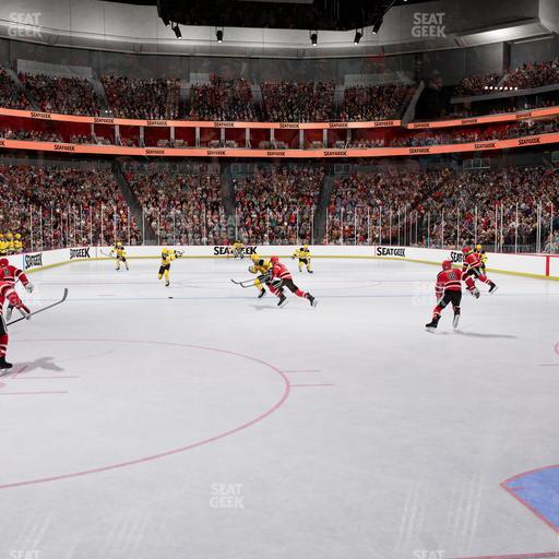 Prudential Center - Section Pl 13 Seat View