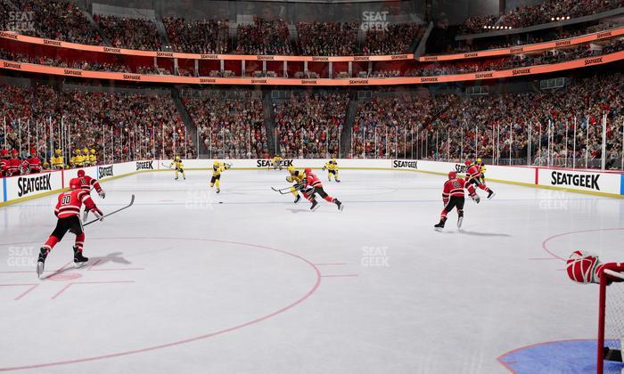 Prudential Center - Section Pl 13 Seat View