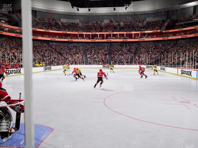 Prudential Center - Section Pl 14 Seat View