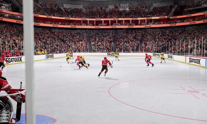 Prudential Center - Section Pl 14 Seat View