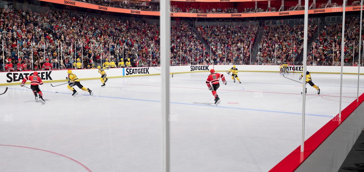 Prudential Center - Section Pl 17 Seat View