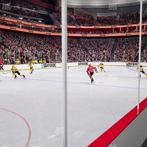 Prudential Center - Section Pl 17 Seat View