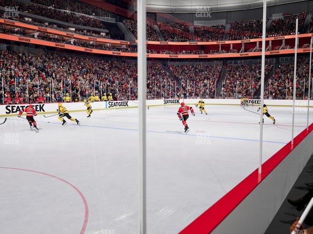 Prudential Center - Section Pl 17 Seat View