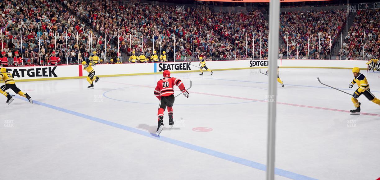 Prudential Center - Section Pl 18 Seat View