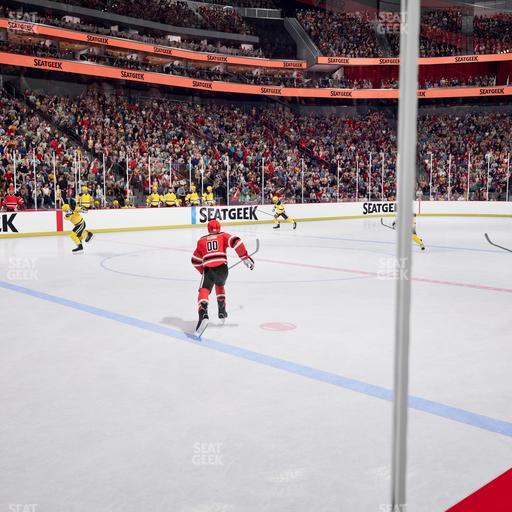 Prudential Center - Section Pl 18 Seat View