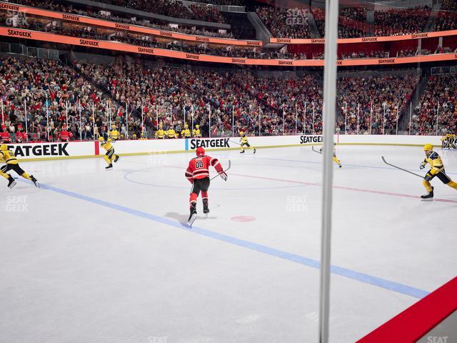 Prudential Center - Section Pl 18 Seat View