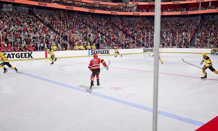 Prudential Center - Section Pl 18 Seat View