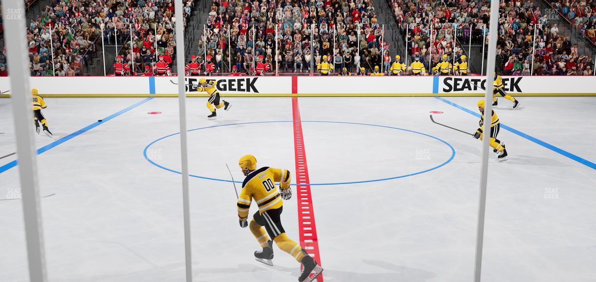 Prudential Center - Section Pl 19 Seat View