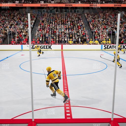 Prudential Center - Section Pl 19 Seat View