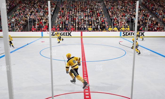 Prudential Center - Section Pl 19 Seat View