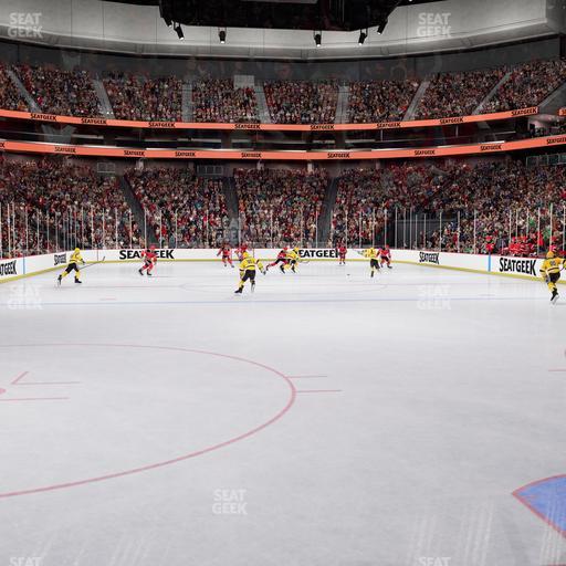 Prudential Center - Section Pl 2 Seat View