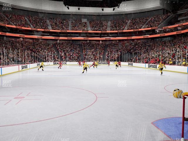 Prudential Center - Section Pl 2 Seat View