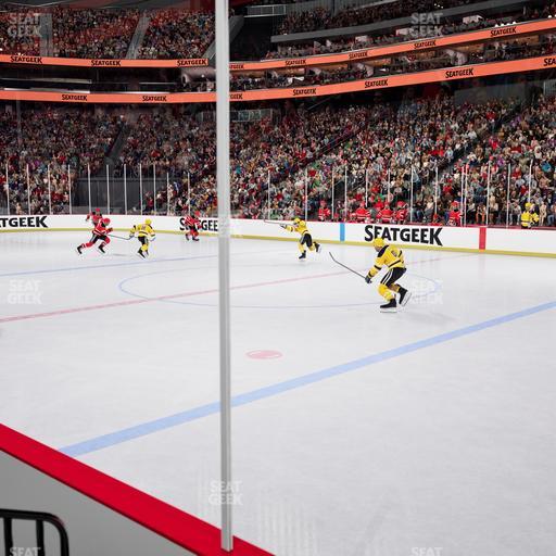 Prudential Center - Section Pl 20 Seat View