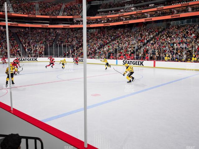 Prudential Center - Section Pl 20 Seat View