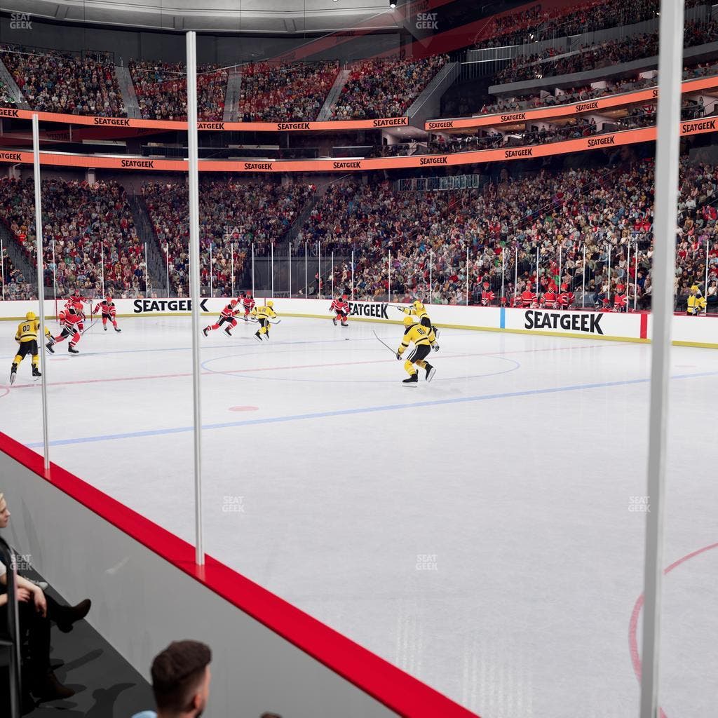 Prudential Center - Section Pl 21 Seat View
