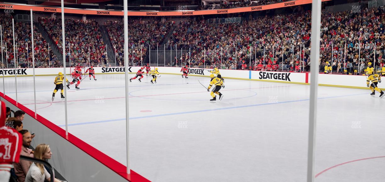 Prudential Center - Section Pl 21 Seat View