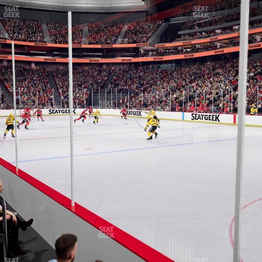 Prudential Center - Section Pl 21 Seat View