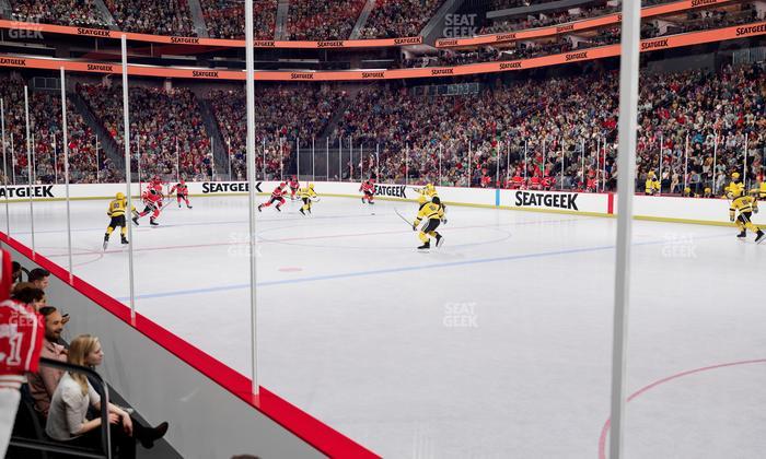 Prudential Center - Section Pl 21 Seat View