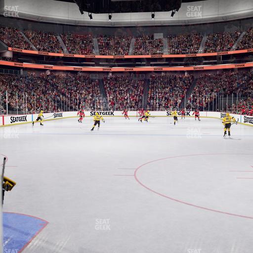 Prudential Center - Section Pl 3 Seat View