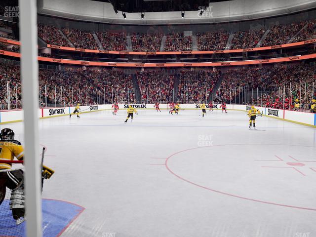 Prudential Center - Section Pl 3 Seat View