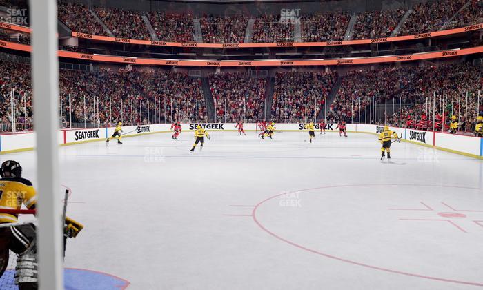 Prudential Center - Section Pl 3 Seat View