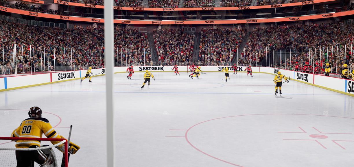 Prudential Center - Section Pl 3 Seat View
