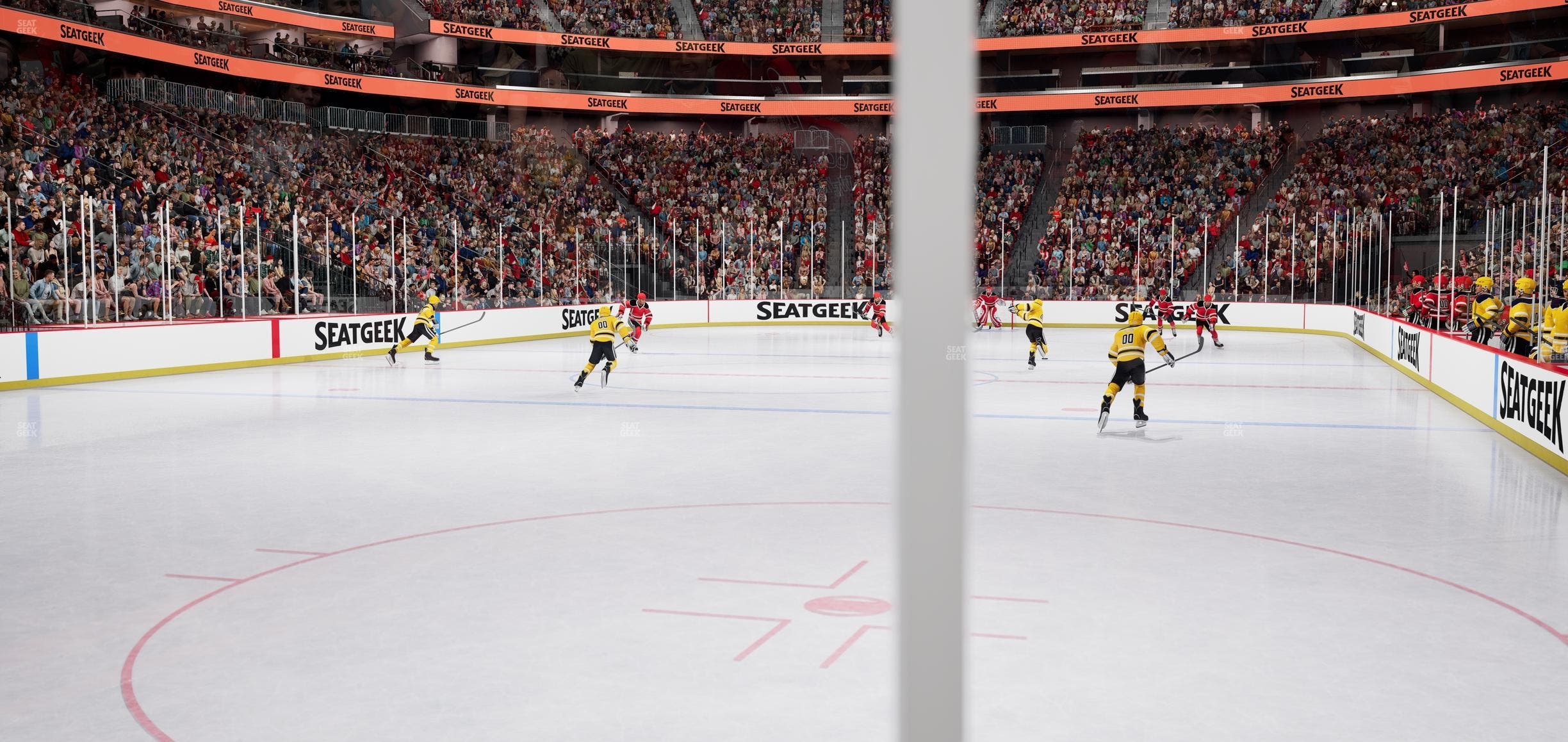 Prudential Center - Section Pl 4 Seat View