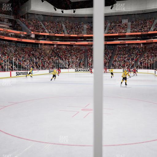 Prudential Center - Section Pl 4 Seat View