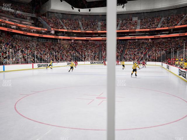 Prudential Center - Section Pl 4 Seat View