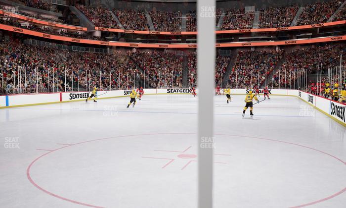 Prudential Center - Section Pl 4 Seat View